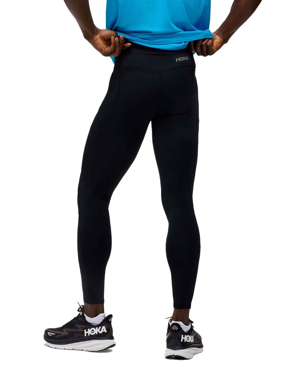 Treningstights til herre fra Hoka i fargen Black