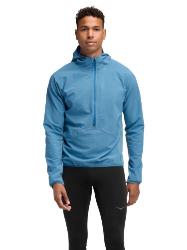 Genser til herre fra Hoka perfekt til løp og trening, i fargen Foggy Night