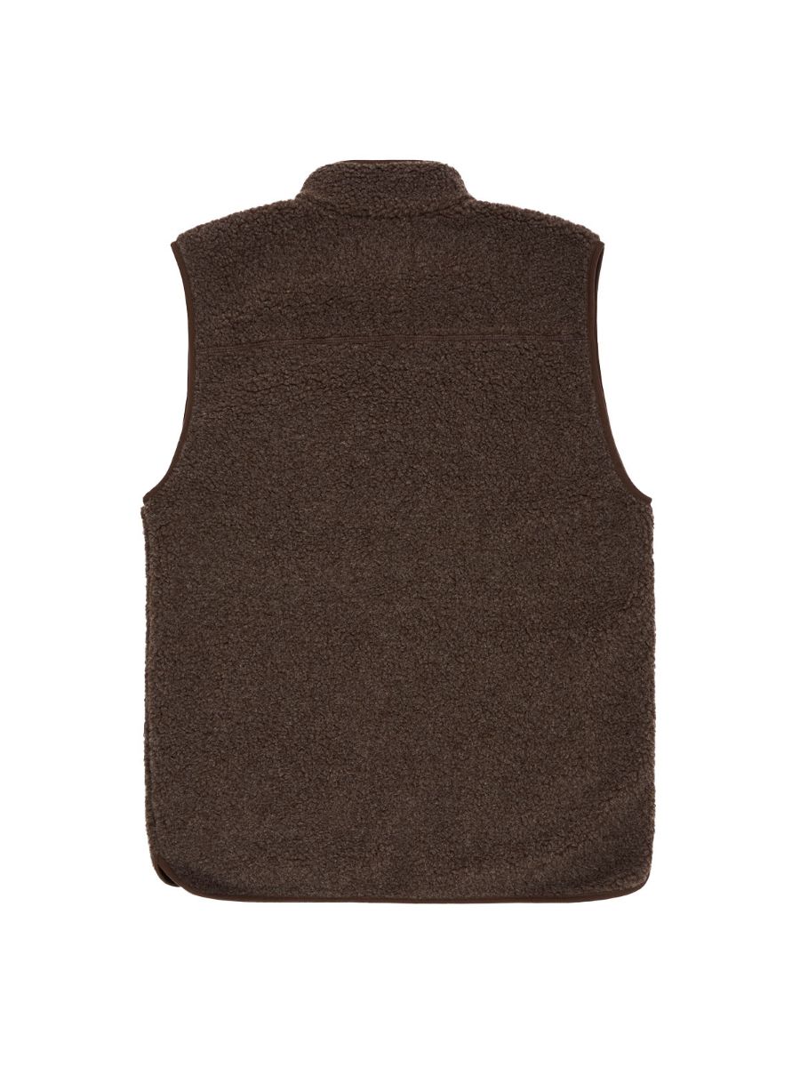 Vest i fleece til herre i fargen Cowboy fra Amundsen Sports