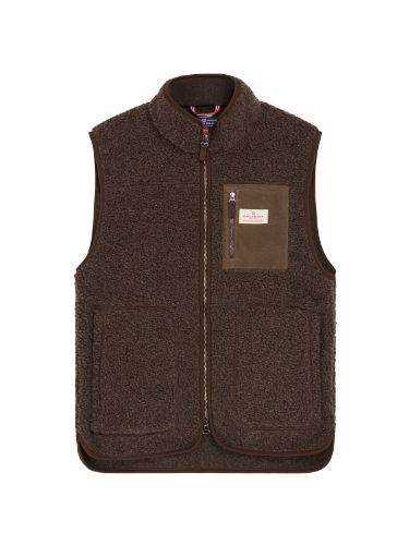Vis detaljer for HEROES WOOL FLEECE VEST WOMENS Fleecevest til dame fra Amundsen i fargen Cowboy