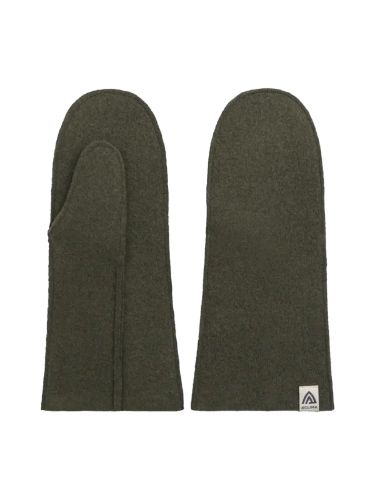 Vis detaljer for ReBorn Felted Mittens Tovede votter fra Aclima i merinoull i fargen Forest Melange til dame og herre