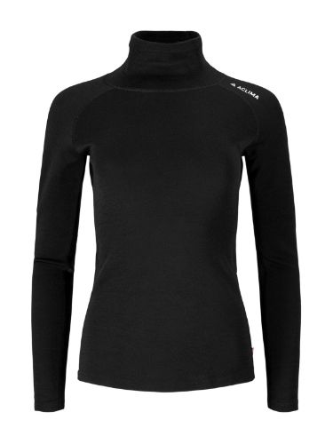 Vis detaljer for WarmWool Roll Neck W's Tynn og varm ullgenser til dame fra Aclima med høy hals