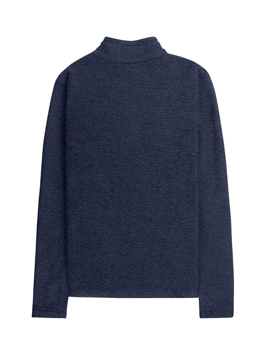 Komfortabel mellomlagsgenser til herre fra Amundsen Sports i fargen Faded Navy
