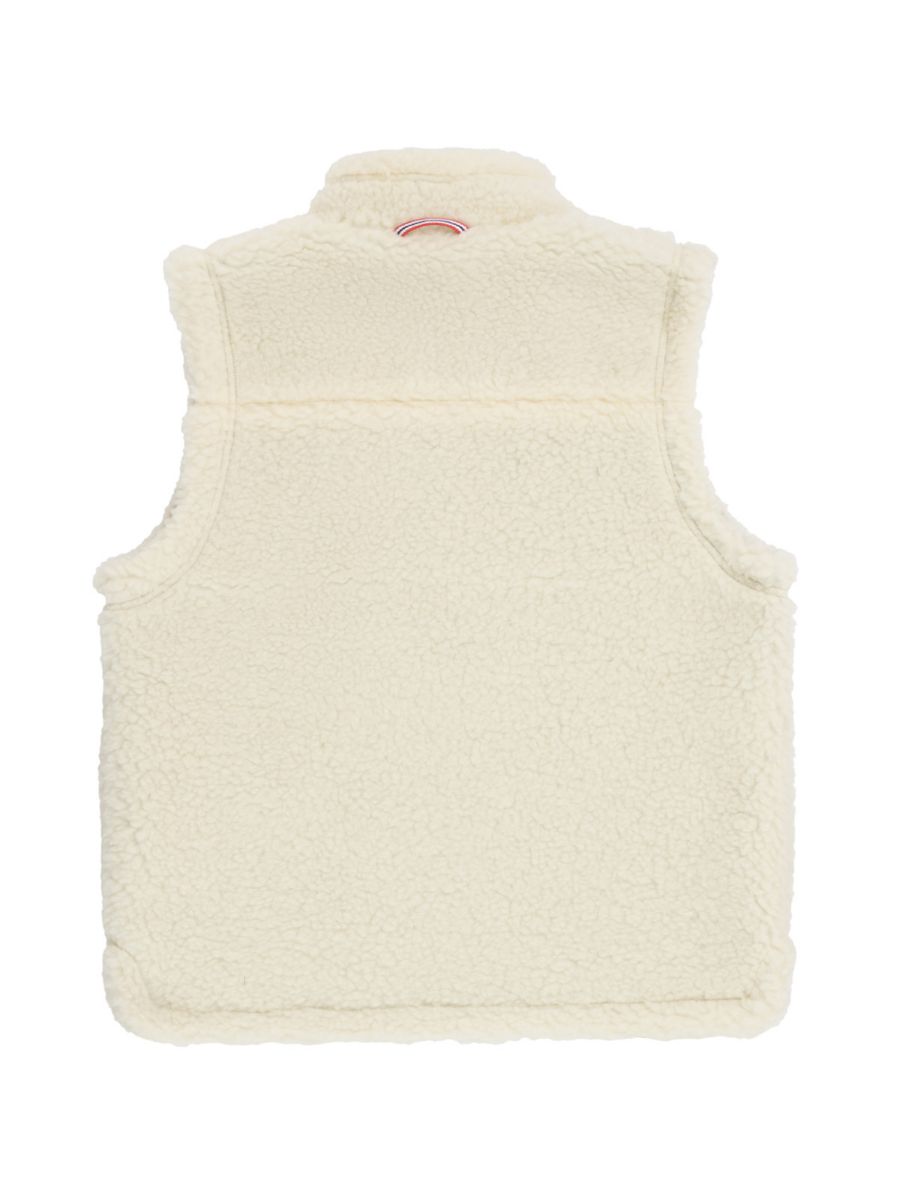 Harvester Reverso Waxed Vest fra Amundsen som kan brukes to veier! Unisex og i fargen Olive