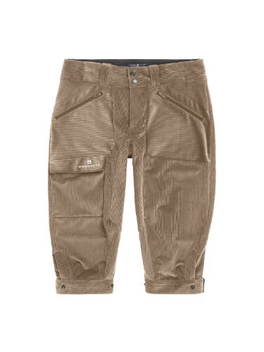 Klassisk nikkers i kordfløyel fra Amundsen Sports til herre i fargen Dark Desert