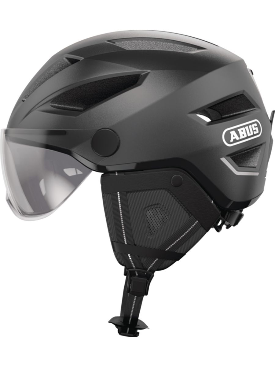 Sykkelhjelm fra Abus med en rekke beskyttende funksjoner, som sørger for en trygg og komfortabel tur