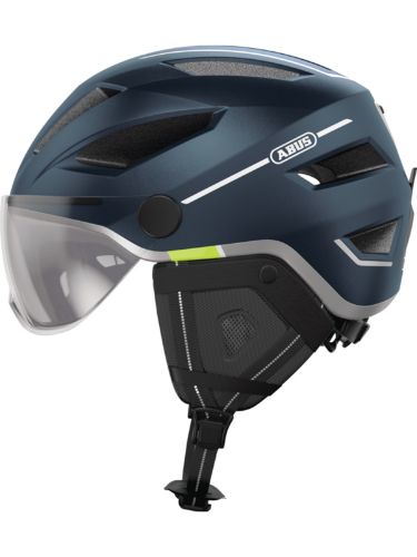 Sykkelhjelm fra Abus med en rekke beskyttende funksjoner, som sørger for en trygg og komfortabel tur
