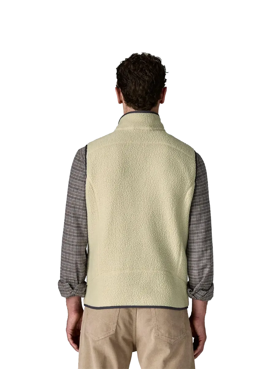 Patagonia M Retro Pile Vest. Fleecevest fra Patagonia til herre i fargen Pelican Smolder Blue