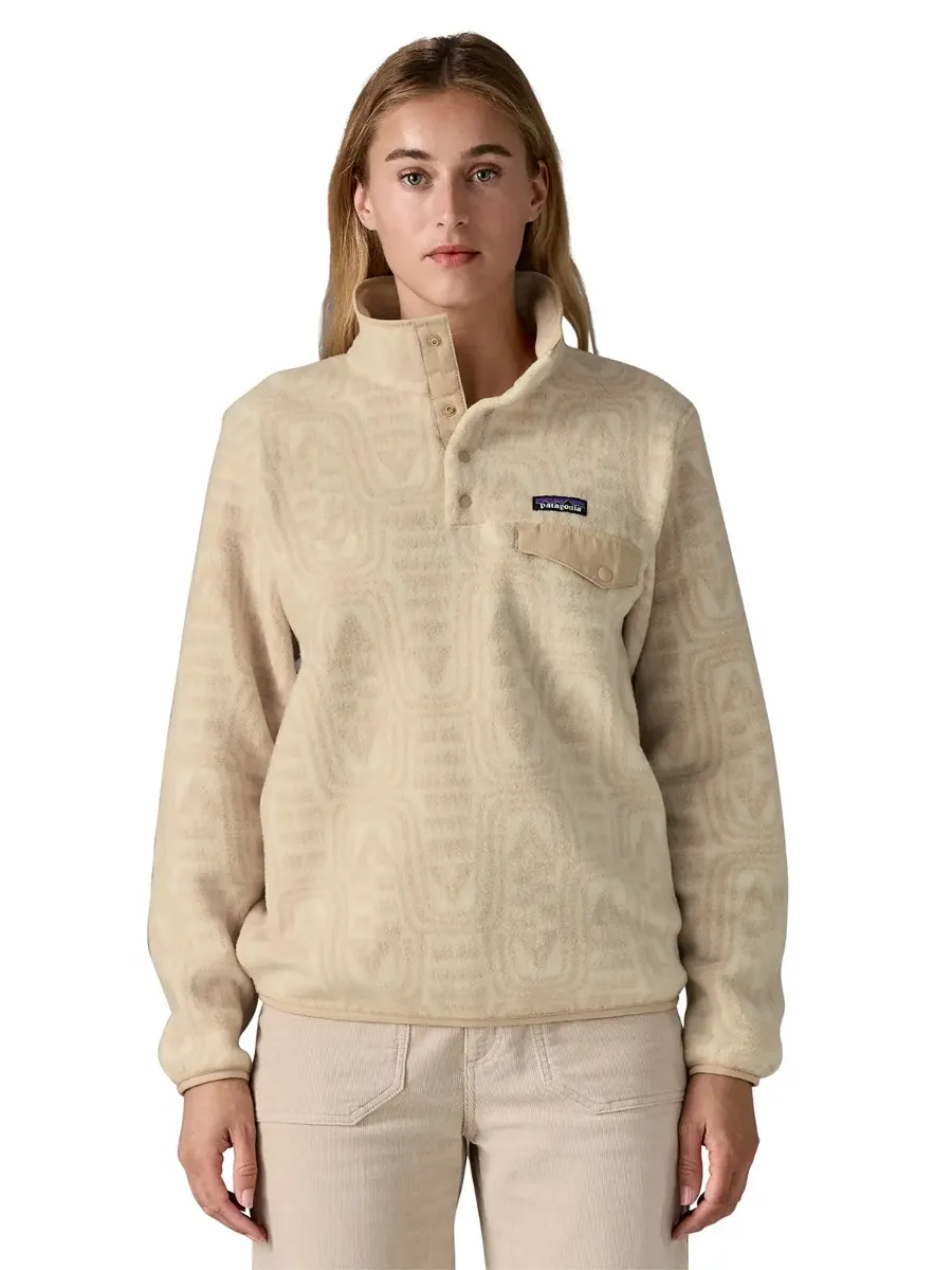 Patagonia W's LW Synch Snap-T P/O. Fleecegenser fra Patagonia til dame