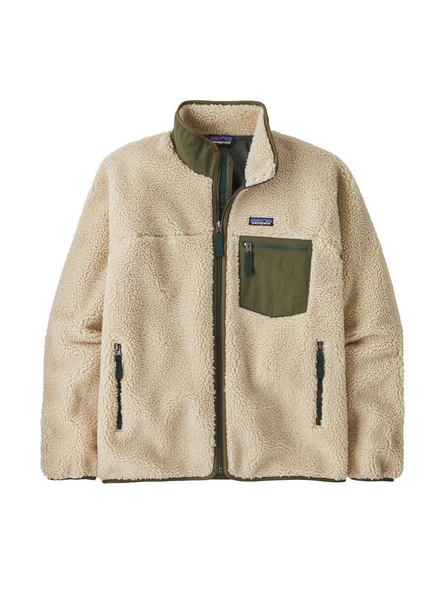 Tykk og varm fleecejakke til herre fra Patagonia