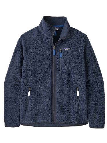 Patagonia M Retro Pile JKT i faren New Navy Sunken Blue til herre