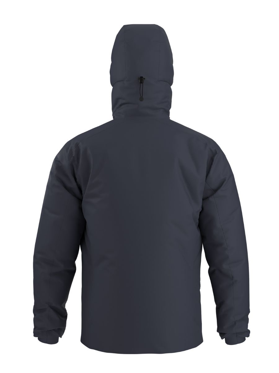 Vattert jakke til herre fra Arcteryx i fargen Black Sapphire