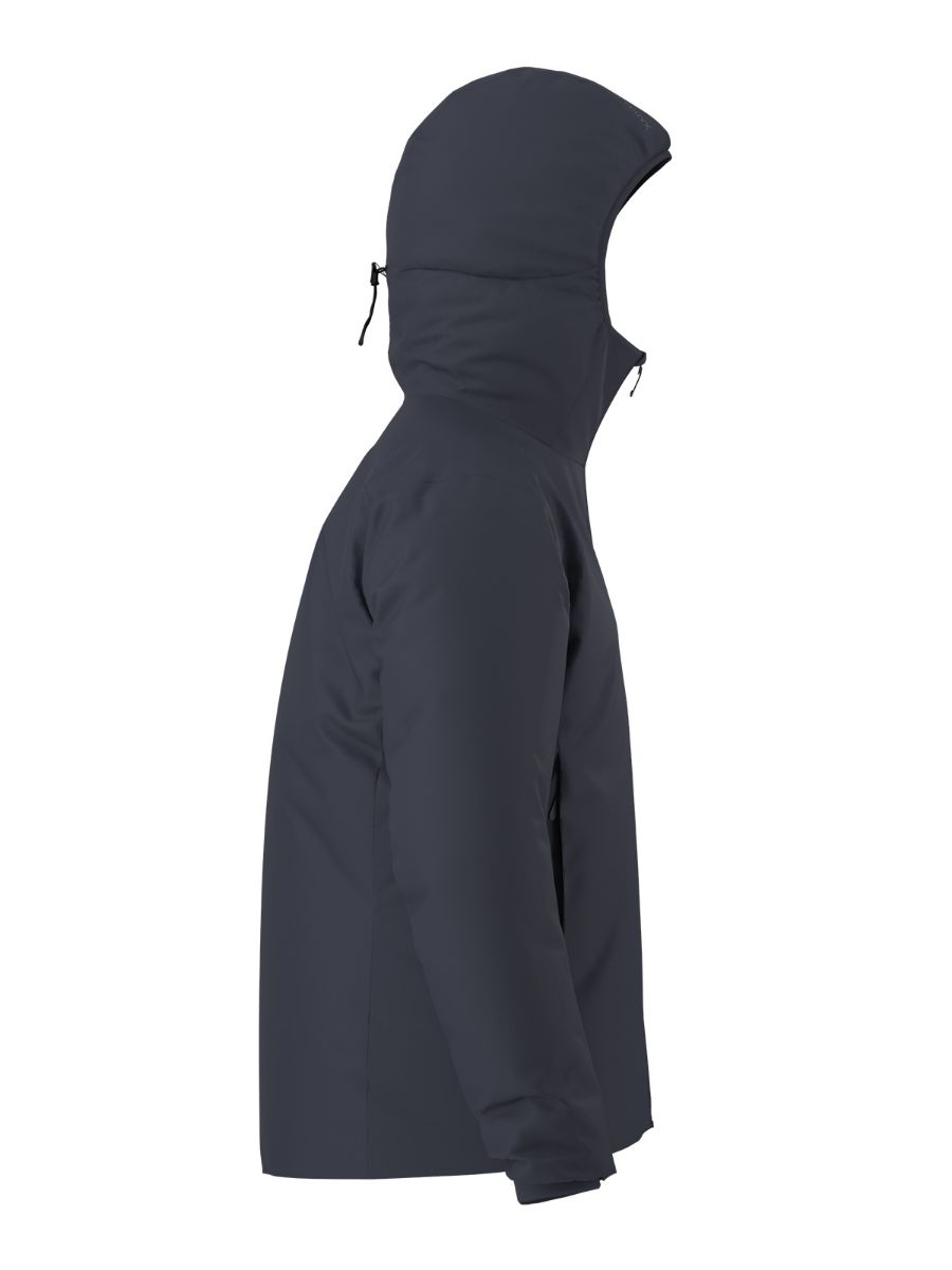 Vattert jakke til herre fra Arcteryx i fargen Black Sapphire