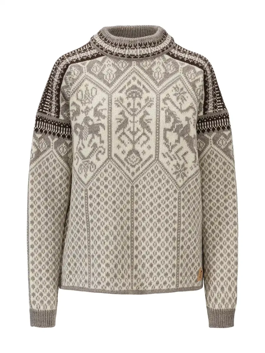 Dale of Norway 1994 Feminine Sweater. Strikkegenser fra Dale of Norway til dame. 
