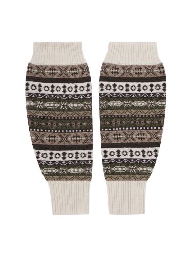 Vis detaljer for DUNKIRK LEGWARMERS Leggvarmere i ull fra Amundsen Sports i fargen Earth