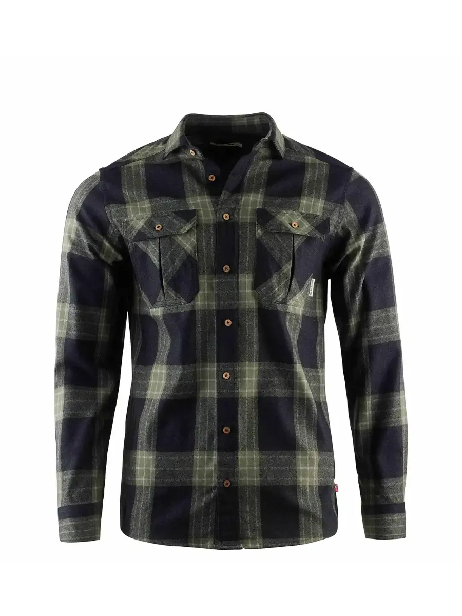Reborn Woolshirt fra Aclima. Skjorte til herre