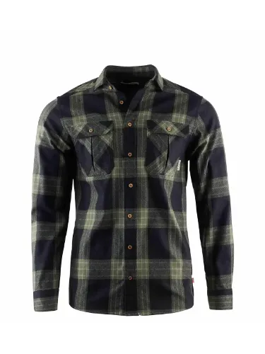 Vis detaljer for ReBorn woolshirt M's Reborn Woolshirt fra Aclima. Skjorte til herre