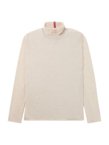 Vis detaljer for BOILED TURTLE NECK WOMENS Genser til dame med høy hals fra Amundsen i fargen Oatmeal