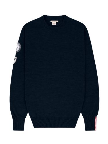 Crew Neck til herre fra Amundsen Sports i fargen Faded Navy
