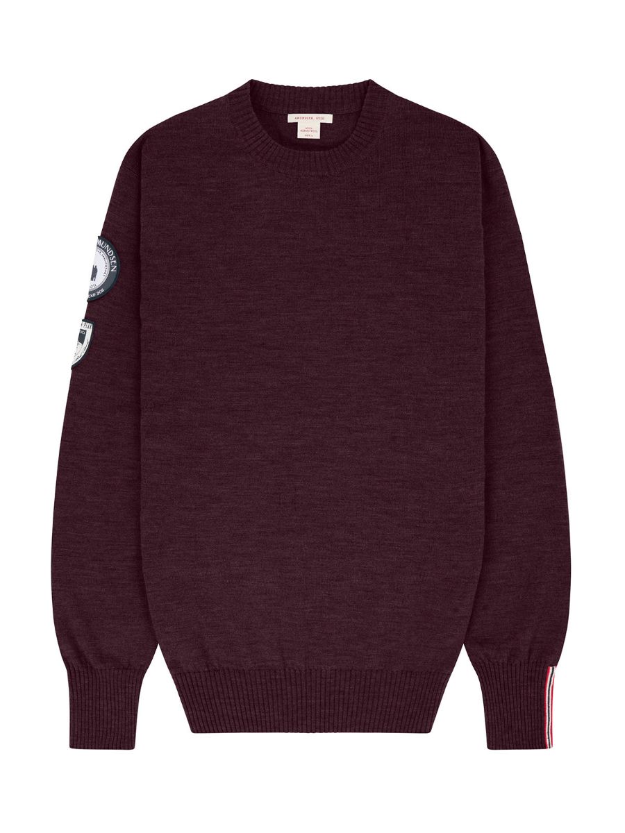 Crew Neck fra Amundsen Sports til fargen Oatmeal