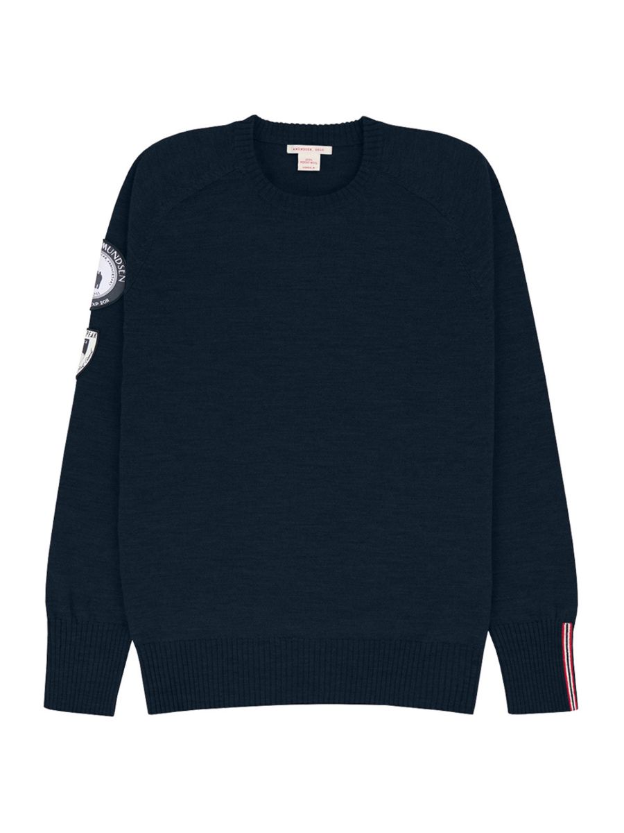 Amundsen Crew Neck Womens Faded Navy
