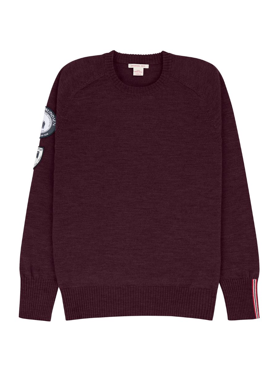 Amundsen Crew Neck Womens i fargen Heather