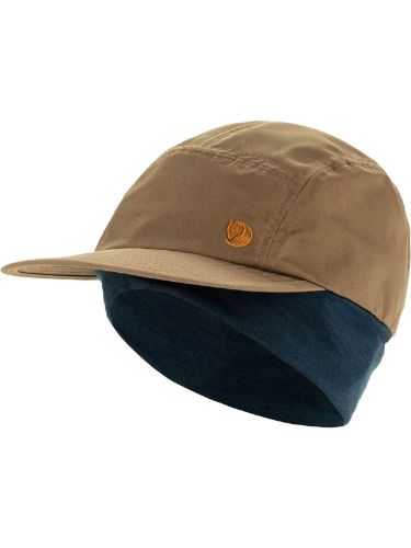 Caps fra Fjällräven i fargen Wood Brown Dark Navy