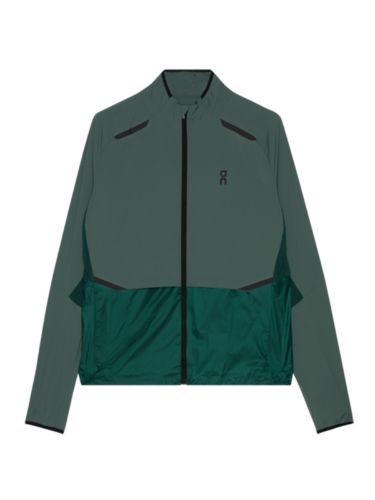 Lett og beskyttende løpejakke til dame fra On i fargen Spirulina Olive