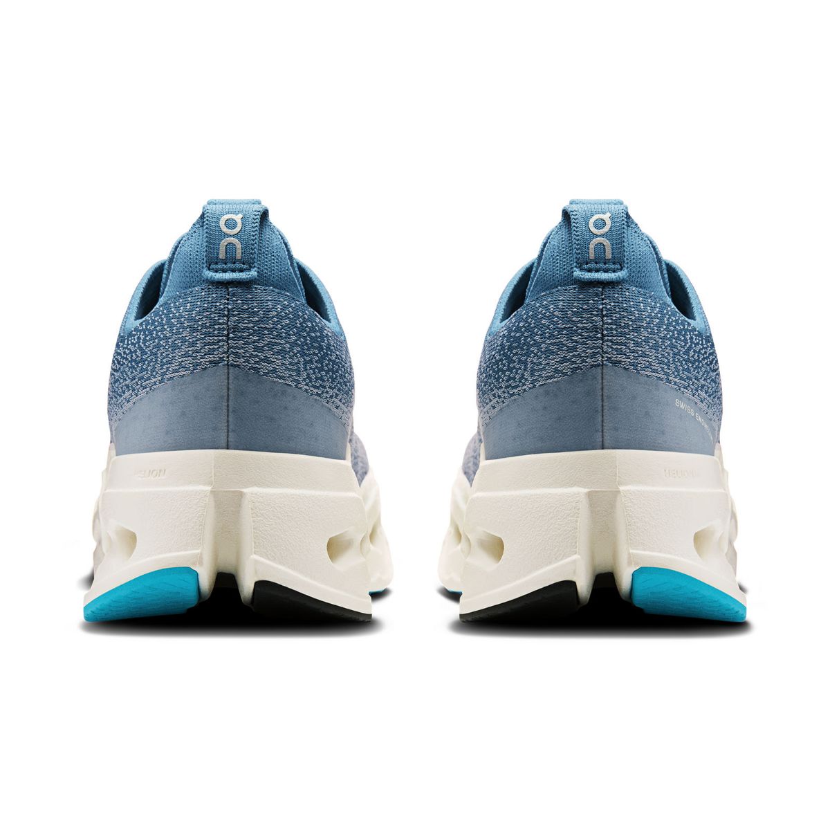 Lette og maksimalt dempet løpesko til herre fra On i fargen Dust Ivory