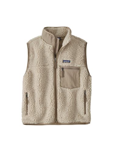 Vis detaljer for W's Classic Retro-X Vest Fleecevest til dame fra Patagonia som er varm og vindtett!