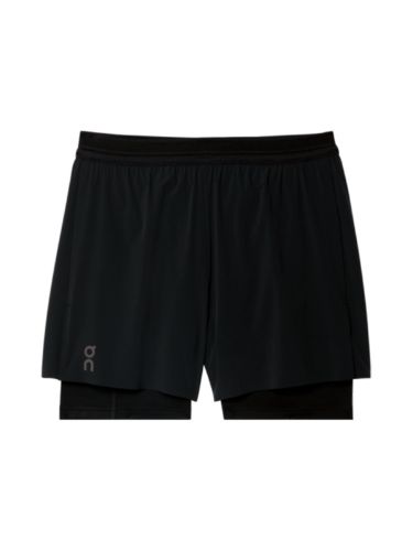 Lett treningsshorts til herre fra On med integrert innershorts