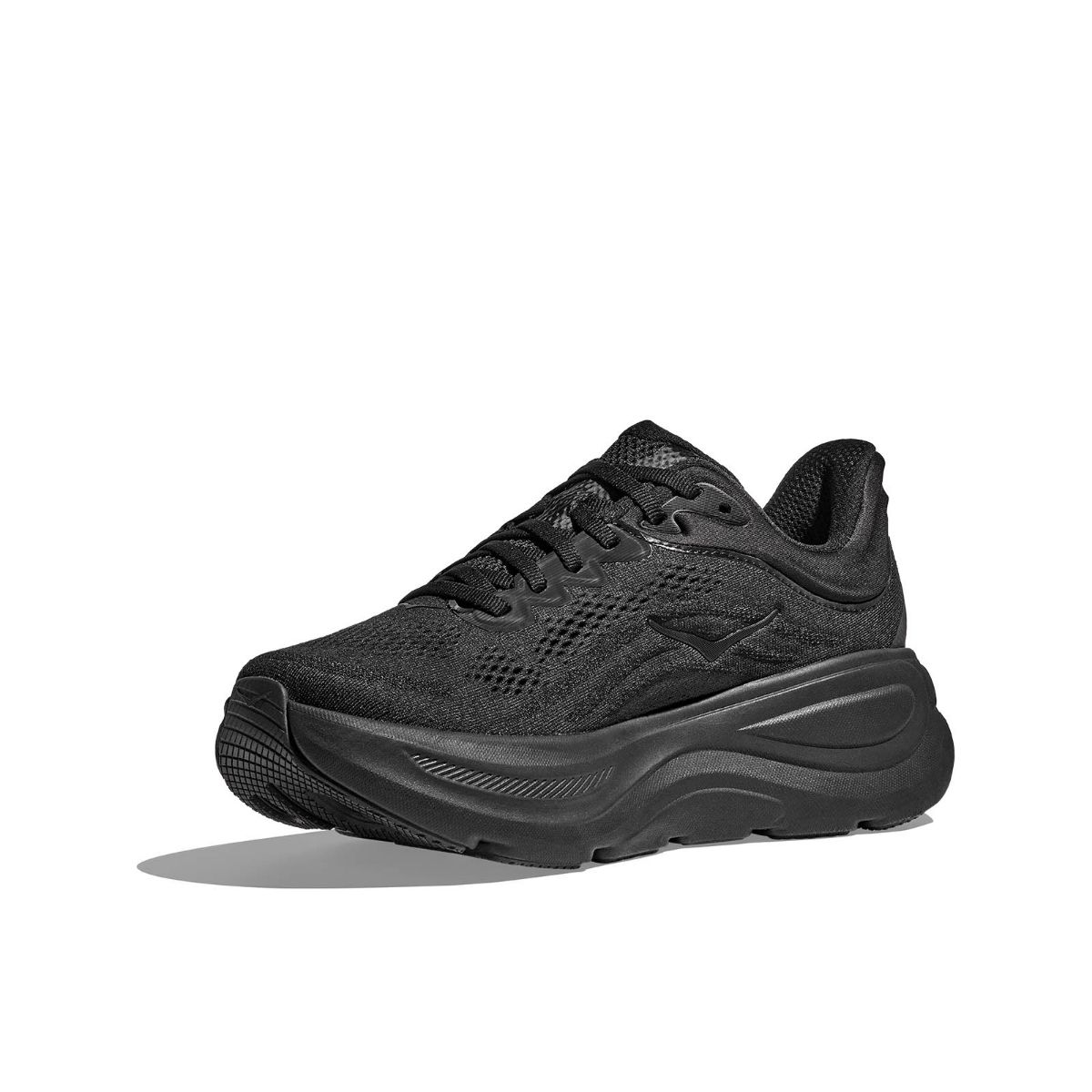 Godt dempet løpesko fra Hoka til herre- Bondi 9 i fargen Black Black