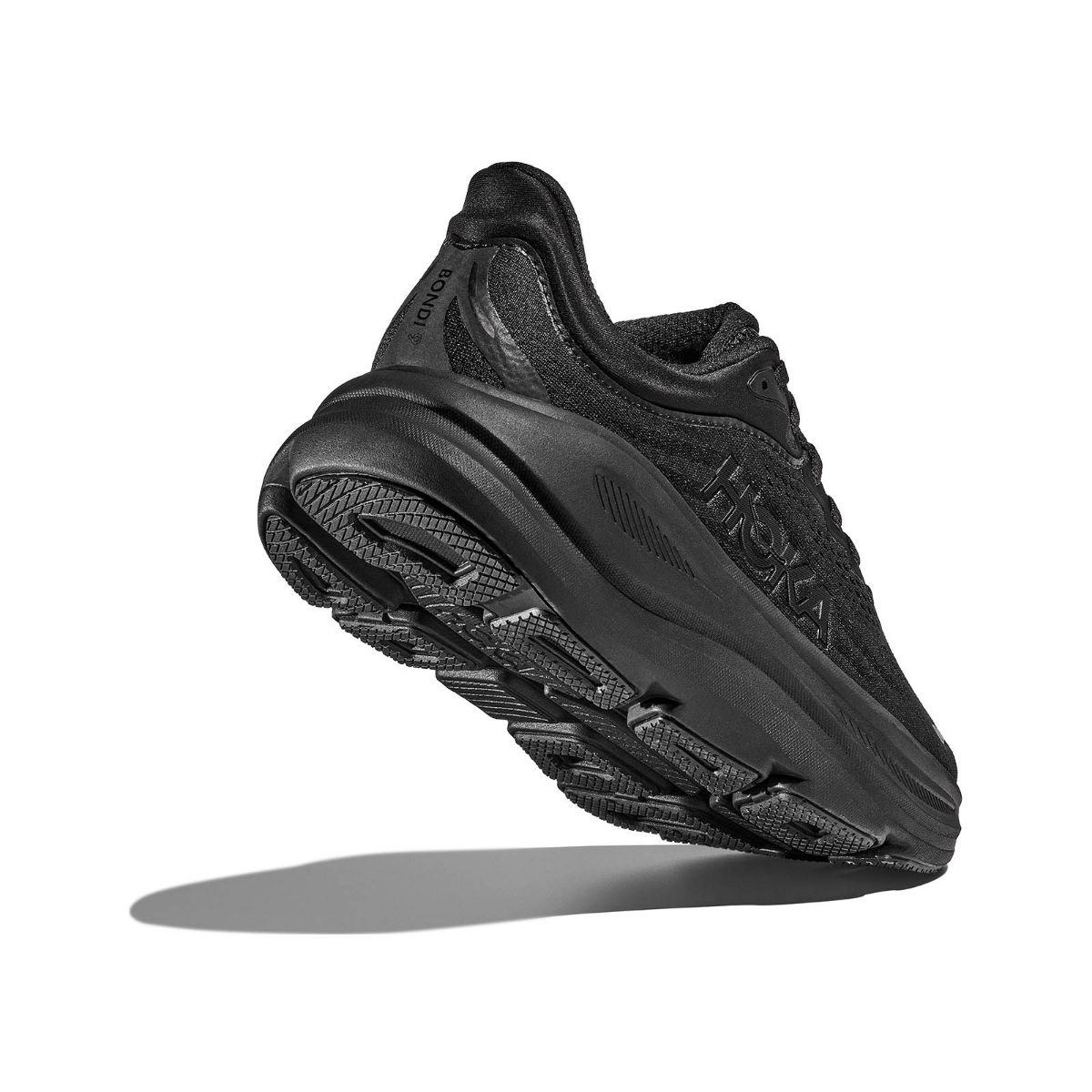Løpesko til dame fra Hoka med maksimal demping- Bondi 9  i fargen Black Black