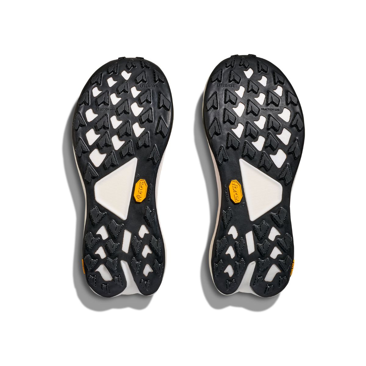 Teknisk og lett terrengsko med støtte til dame fra Hoka - Tecton X 3 i fargen Neon Hoka Citrus / Black