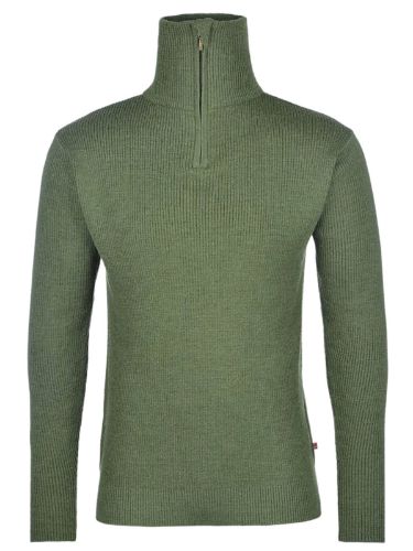 Tynn og komfortabel strikkegenser til herre fra Jotunheim i fargen Rifle Green