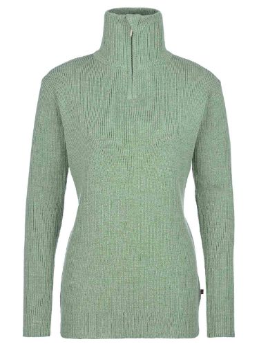 Tynn og komfortabel strikkegenser til dame fra Jotunheim i fargen Hedge Green