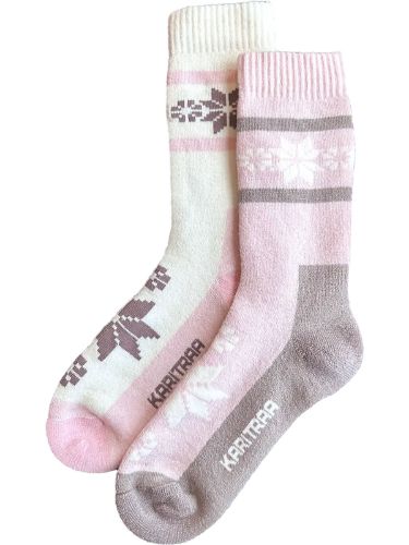 Vis detaljer for RUSA SOCK 2PK  Ullsokker fra Kari Traa i fargen Light Pink