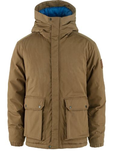 Vis detaljer for Övik Padded Jacket M  Vattert vinterjakke til herre fra Fjellreven i fargen Wood Brown