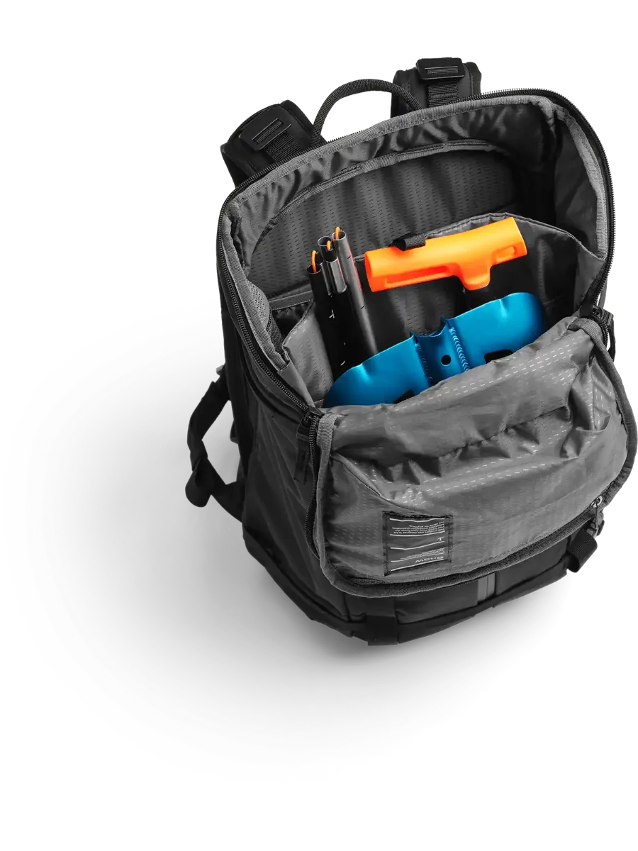 Db Backcountry Backpack 25 L i fargen Black Out. Den perfekte topptursekken fra Db