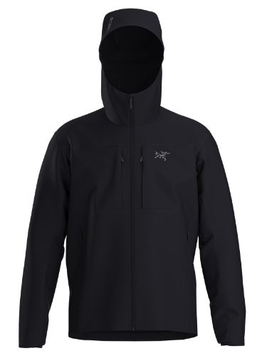 Vis detaljer for Gamma Hoody M Lett og værbeskyttende jakke til herre fra Arcteryx. Vanntett, vindtett og pustende