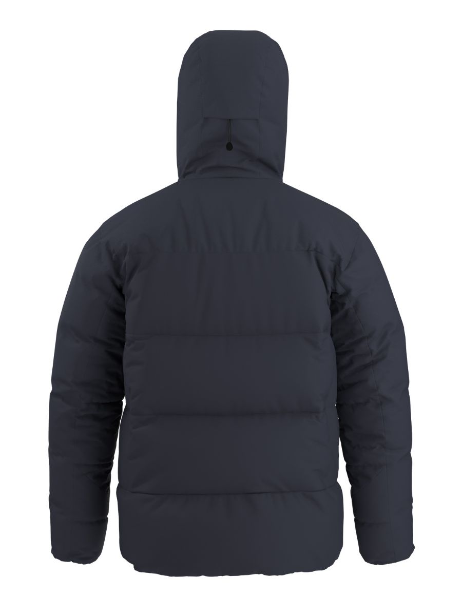 Tykk og varm dunjakke til herre fra Arc´Teryx i fargen Black Sapphire