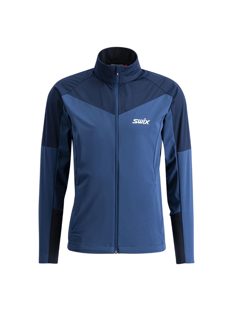 Klassisk skijakke til herre fra Swix i fargen Lake Blue