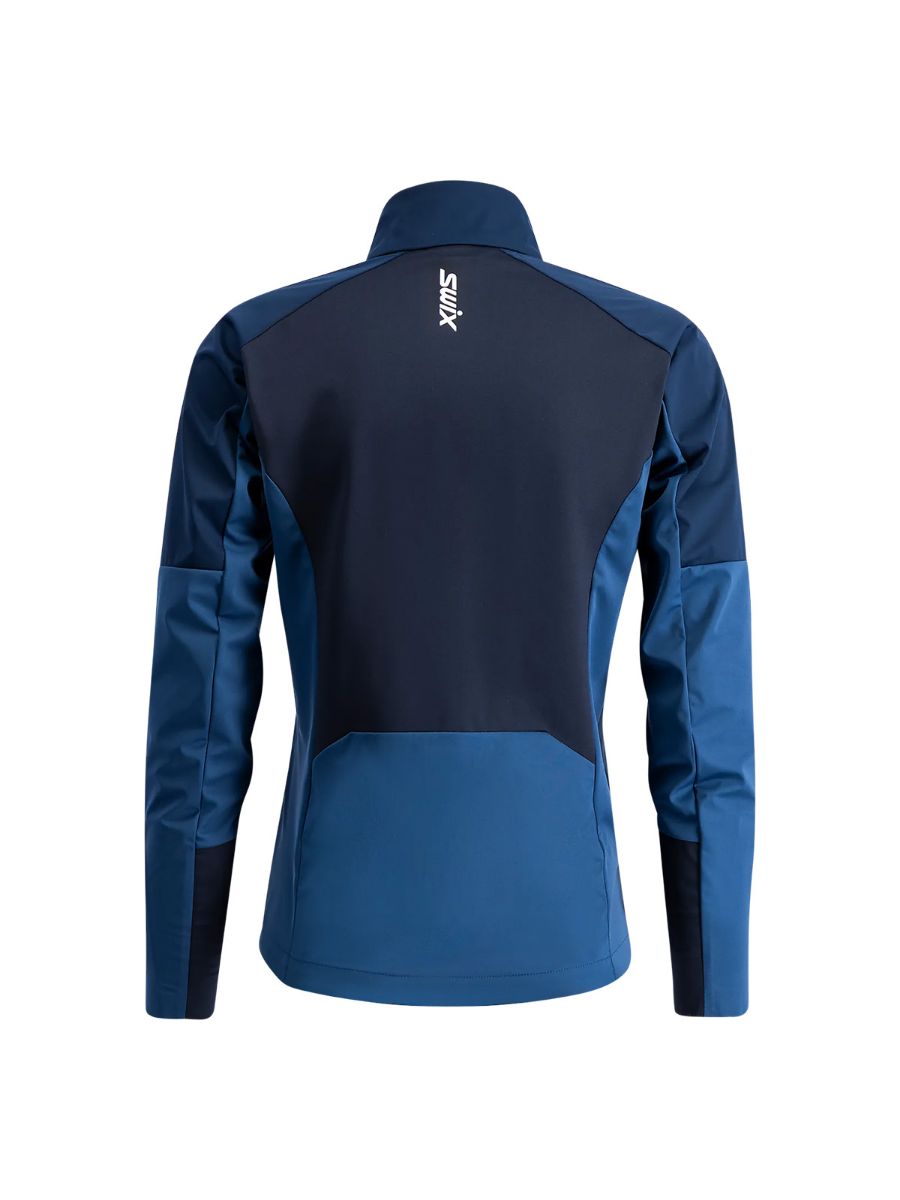 Klassisk skijakke til herre fra Swix i fargen Lake Blue