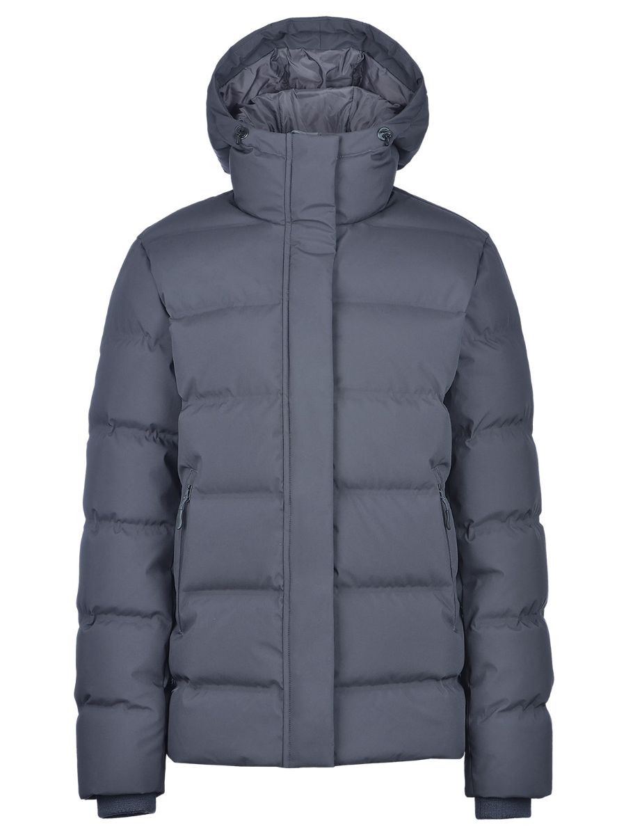 Varm dunjakke til dame fra Jotunheim i fargen Charcoal Art