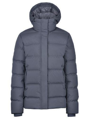 Varm dunjakke til dame fra Jotunheim i fargen Charcoal Art