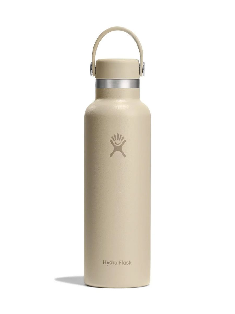 Drikkeflaske fra Hydroflask i fargen Oat