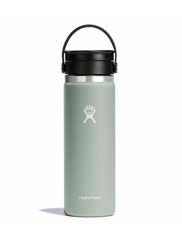 Drikkeflaske fra Hydro Flask i fargen Agave med bredt lokk
