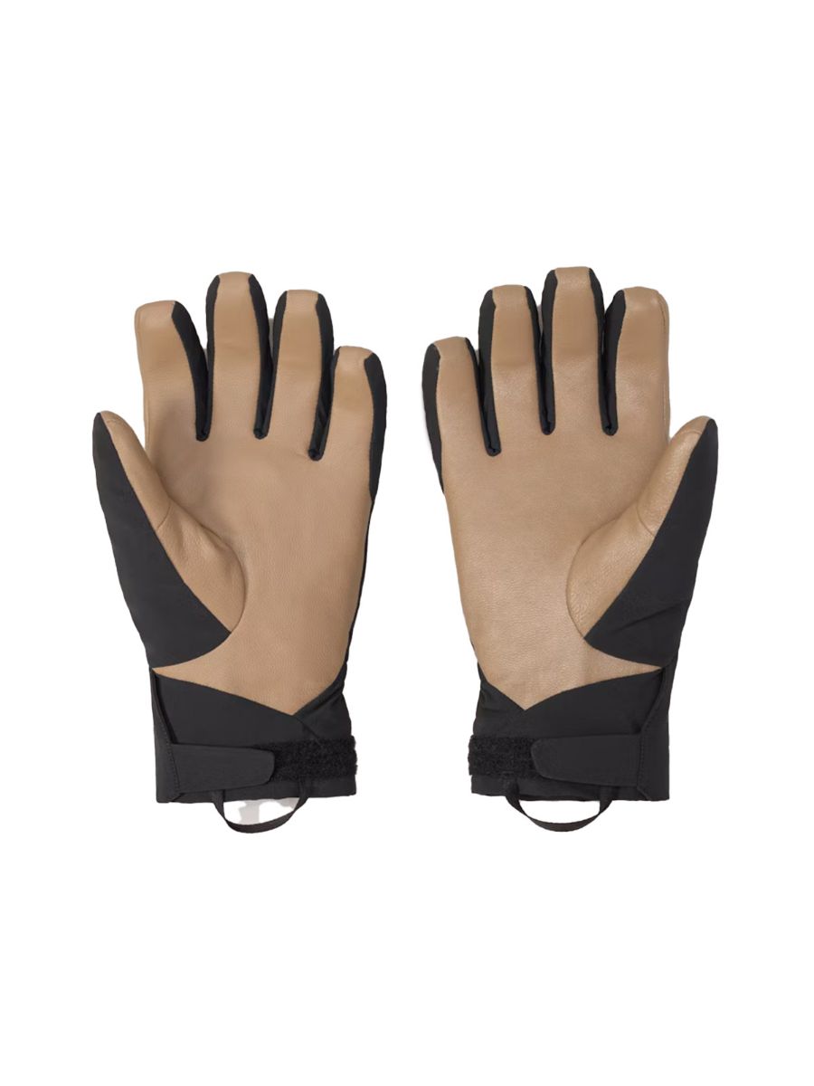 Beskyttende og varme hansker fra Arcteryx i fargen Black/ Canvas