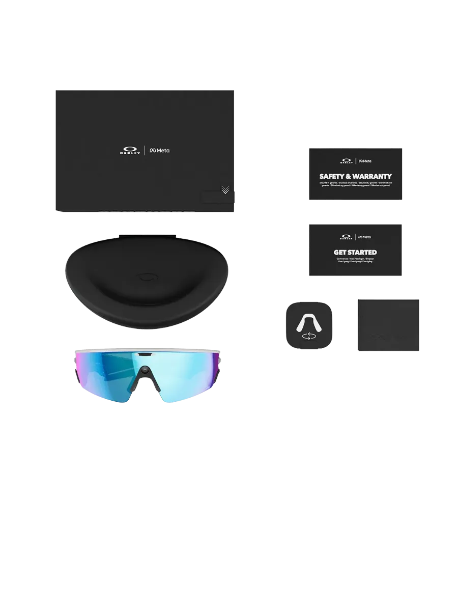 Oakley Meta Vanguard. Sportsbriller med AI-assistent, lyd og kamera.