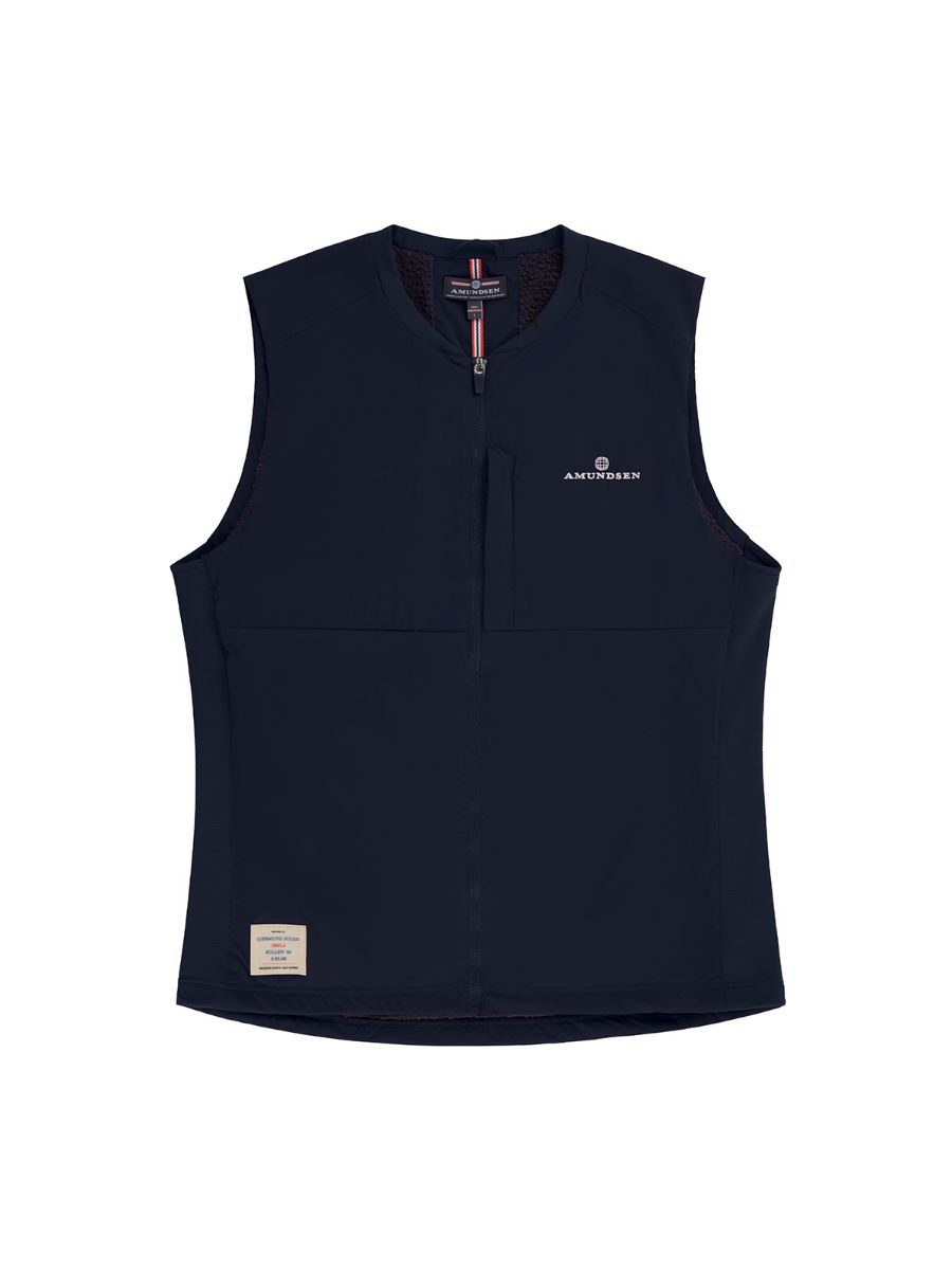 Vest til herre fra Amundsen Sport i fargen Faded Navy